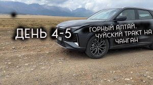 Екатеринбург - Горный Алтай на Changan Uni-Z . День 4-5