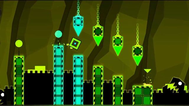 прохождение 2 уровня в Geometridash