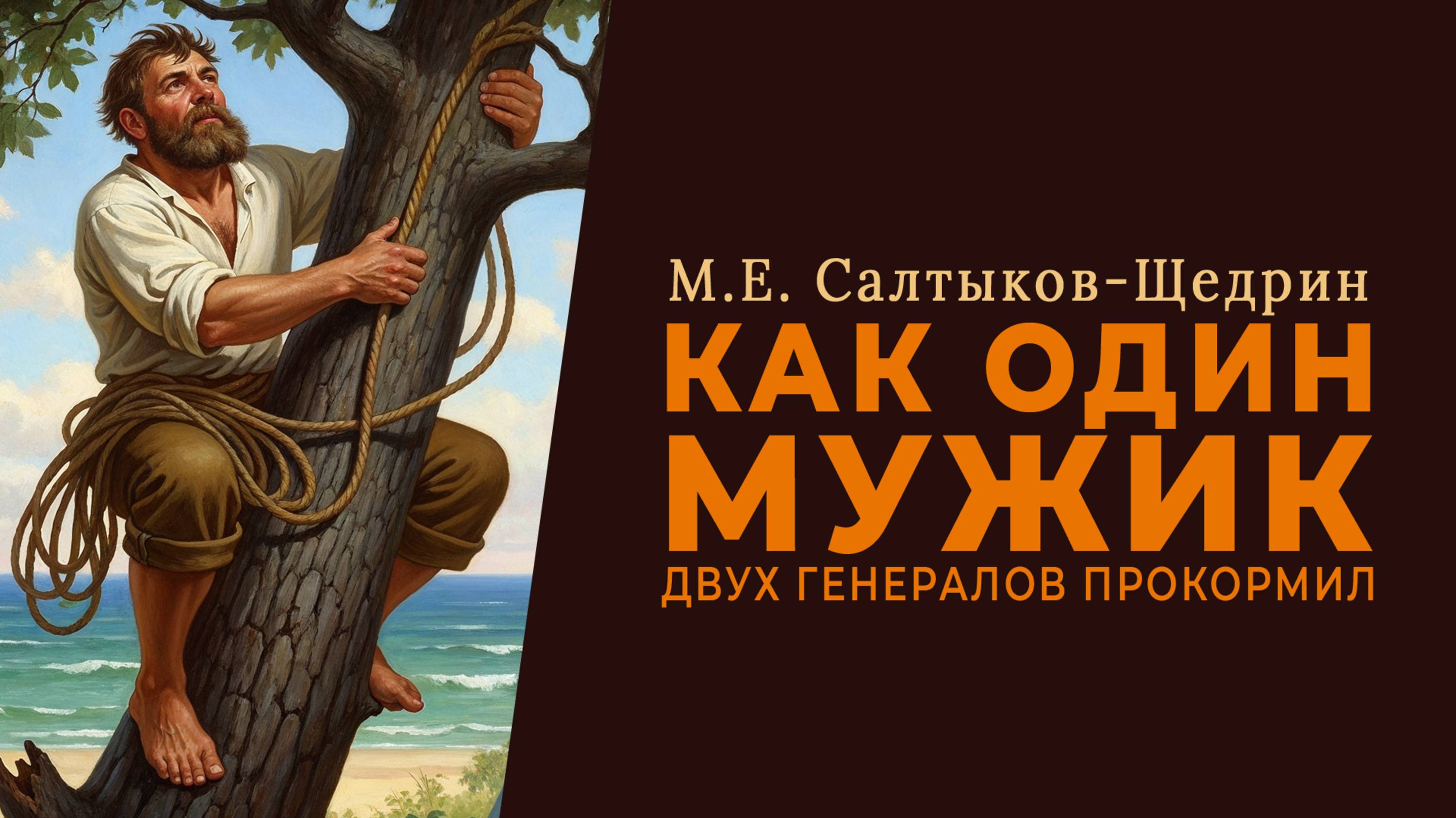 Повесть о том, как один мужик двух генералов прокормил. М. Е. Салтыков-Щедрин (аудиокнига)