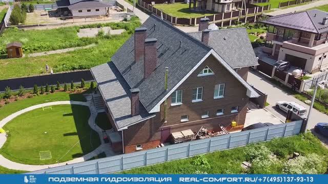 Гидроизоляция холодного шва примыкания стены с полом в частном доме КП «Лосиный парк- 2»