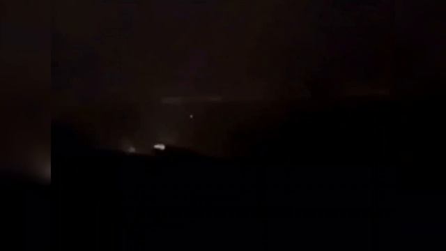Момент удара ракеты, после которого Киев погрузился во тьму