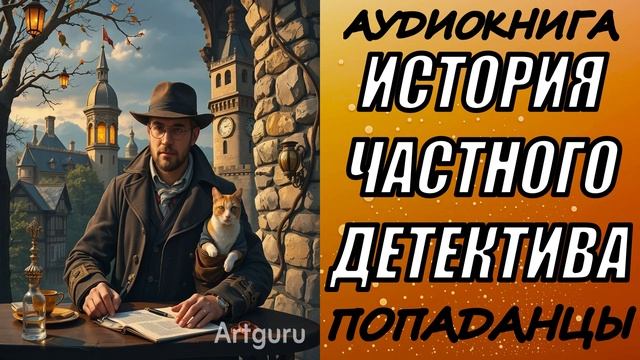 АУДИОКНИГА. ПОПАДАНЦЫ "ИСТОРИЯ ЧАСТНОГО ДЕТЕКТИВА" 1 КНИГА