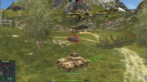 Tanks Blitz - Катка на  M10 Wolverine - Ну как с такими союзниками выигрывать?