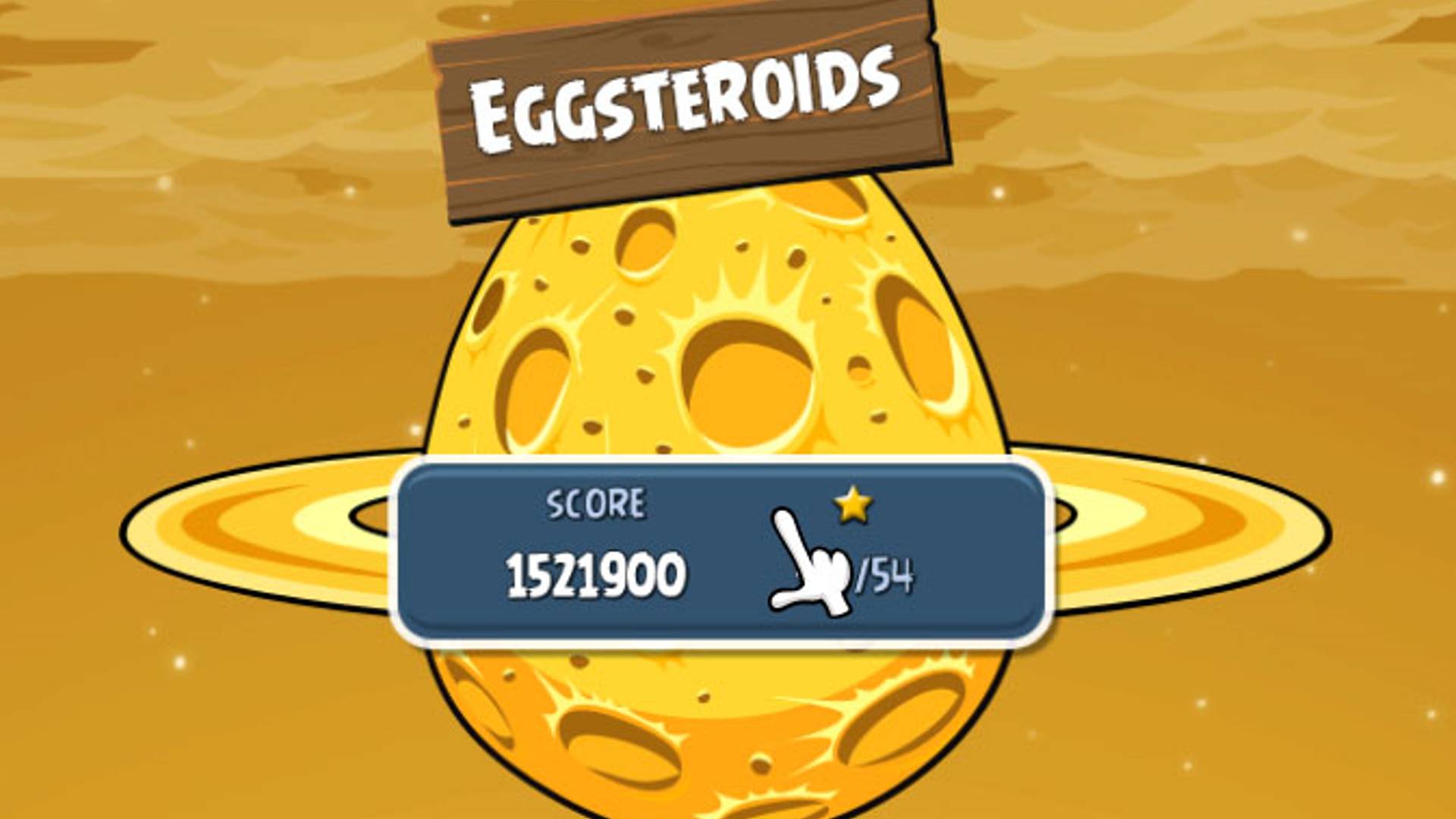 Angry Birds Space. EGGSTEROIDS (уровень 7) 3 Stars. Прохождение от SAFa