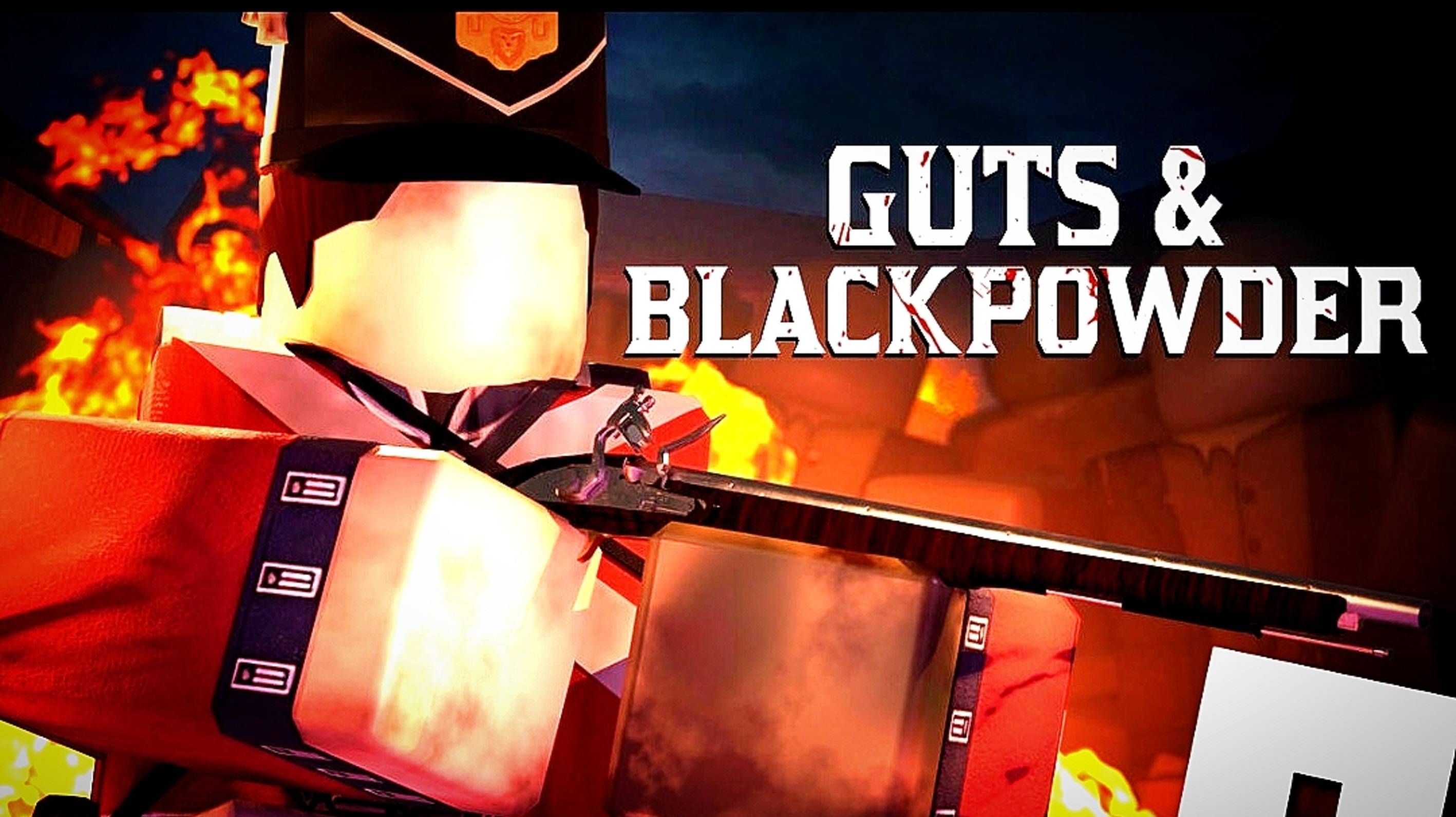 😱 БЕЗ ПРИЦЕЛА ПРОТИВ ЗОМБИ GUTS & BLACKPOWDER ROBLOX Роблокс [8+]