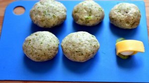 Крокеты из индейки с перепелиными яйцами