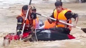 Масштабное наводнение произошло во Вьетнаме