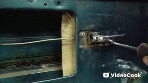 Снятие наружной ручки двери Нива