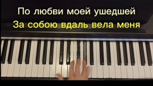 Мелодия песни " Лунная мелодия" Долина Л/Панайотов А Пой легко
