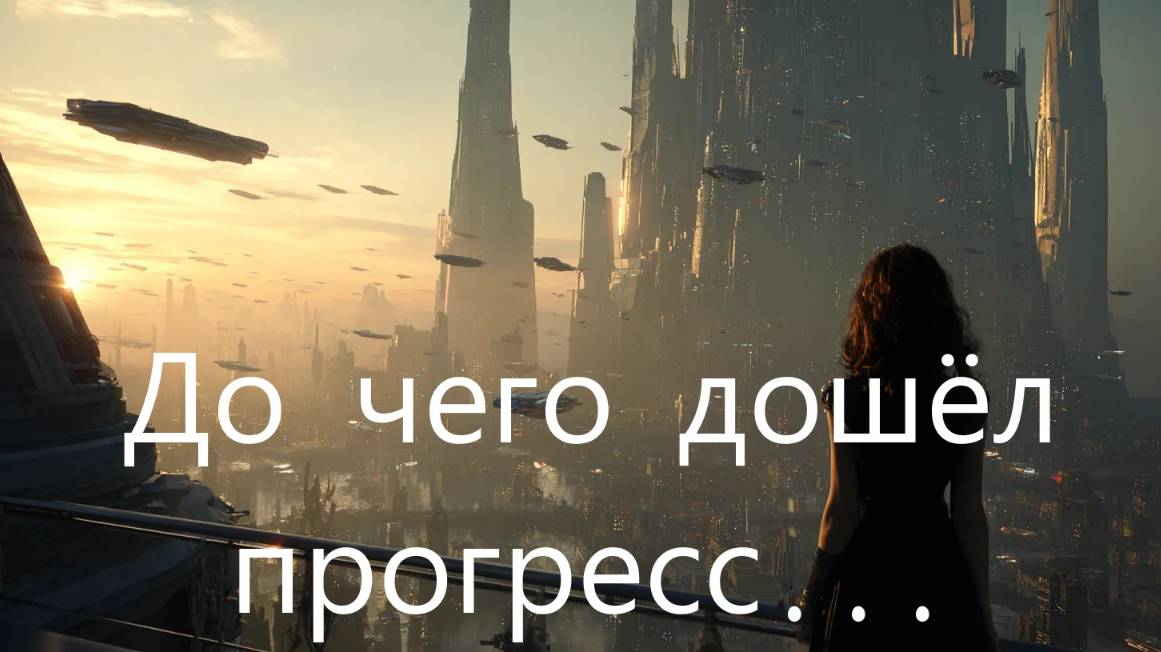 Для Вас. До чего дошёл прогресс...