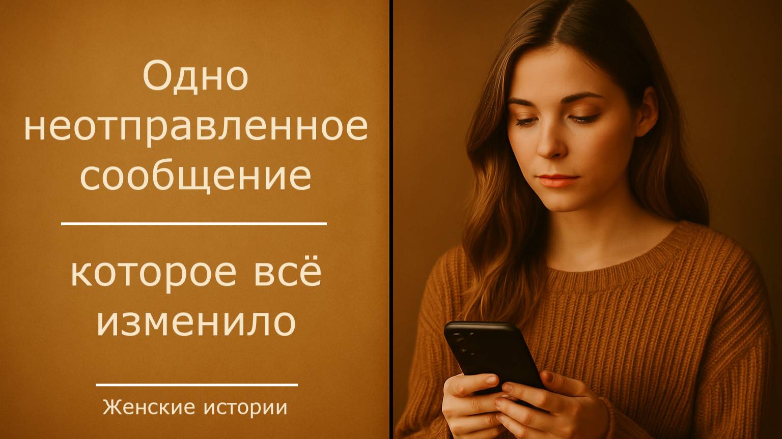 🎬 Одно неотправленное сообщение, которое всё перевернуло | История о том, как прошлое возвращается