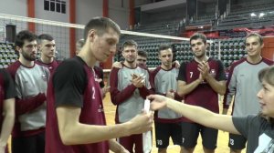 Волейбол. Встреча с болельщиками ВК "Текстильщик" (Иваново). Ценные призы