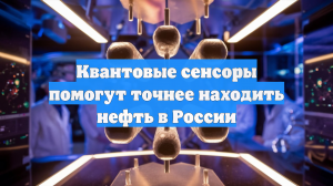 Квантовые сенсоры помогут точнее находить нефть в России
