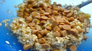 Печенье овсяно-банановое