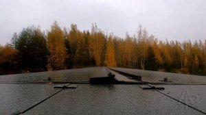 Береговой ракетный комплекс "Бастион" учебное развертывание Финский залив.