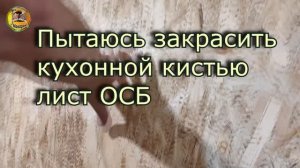 Пытаюсь закрасить лист (плиту) ОСБ