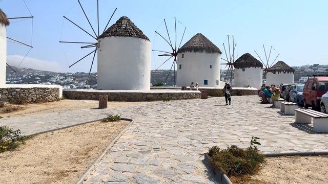 Греческий рай 🌊 Миконос ослепительная красота Эгейского моря и белые улицы