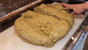 Пельмени ручной работы и сливочные макароны - корейская еда