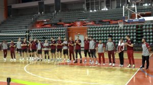 Волейбол. Встреча с болельщиками ВК "Текстильщик" (Иваново). Представление команды