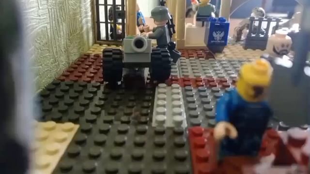 Лего анимация война