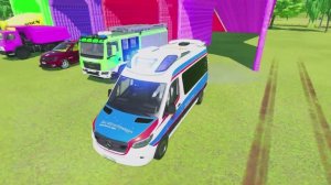 КРАСОЧНЫЕ ГРУЗОВИЧКИ ПЕРЕВОЗЯТ РАЗНЫЕ МАШИНКИ. МУЛЬТИКИ ПРО МАШИНКИ. ДЕТСКОЕ ЗАНИМАТЕЛЬНОЕ ВИДЕО.