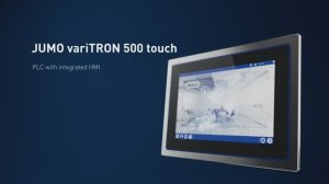 JUMO variTRON 500 touch-ПЛК с интегрированной сенсорной панелью оператора