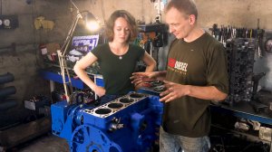 ВОЛГА-Авантюристка. 2 серия: Сборка двигателя