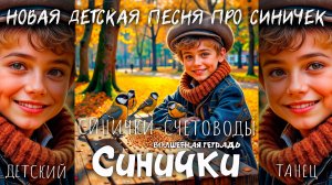 Волшебная тетрадь. СИНИЧКИ. Новая детская песня про синиц и синичек.  Как синицы считали зёрна.