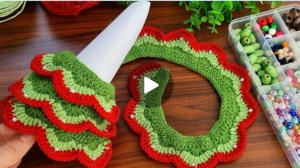 Ёлочка крючком🎄🎄🎄 Мастер класс #вязаниекрючком #все_в_жизни_связано #всевжизнисвязано