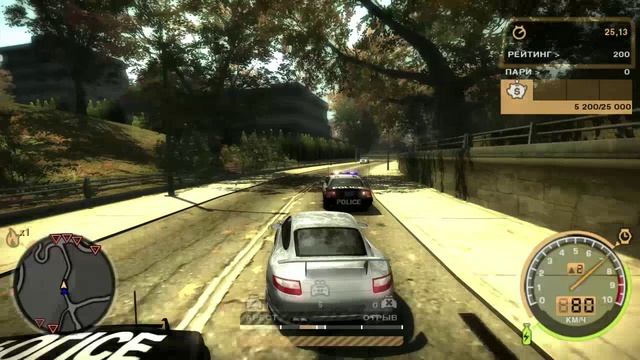 Need For Speed Most Wanted Режим Погони #4