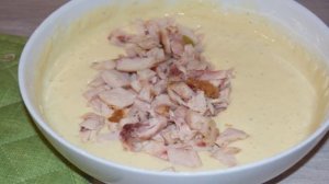 Пирог на сметане с курицей