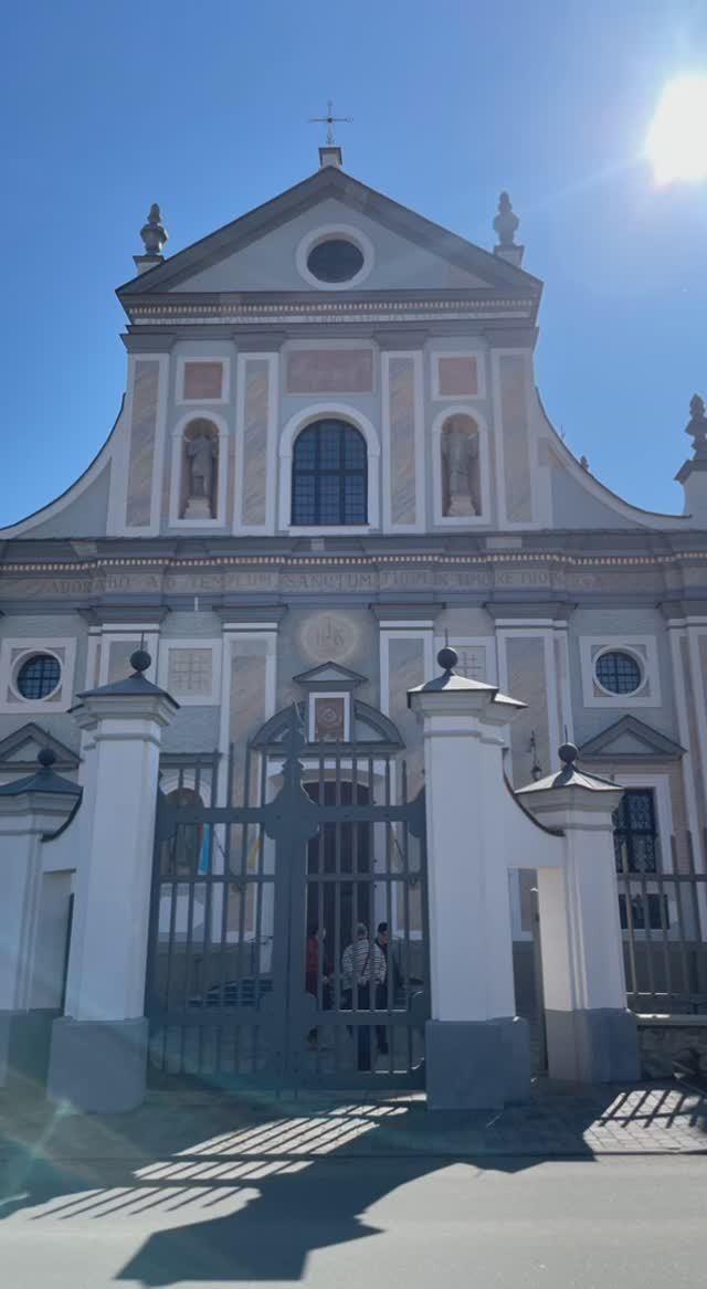 Белоруссия. Фарный Костел в Несвиже Костел тела Господня.