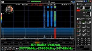27.09.2025 11:41UTC, [13m], Радио Ватикан на трёх параллельных частотах