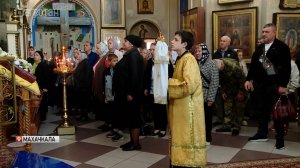 Божественная литургия в честь святителя Тихона прошла в кафедральном соборе Махачкалы