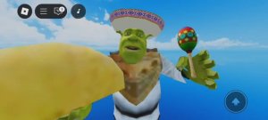 (Чёрный юмор) про Шрека Шрек и людоед из игры введите Шрека roblox