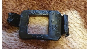 Сломалось крепление кнопки на консоли  калина 1