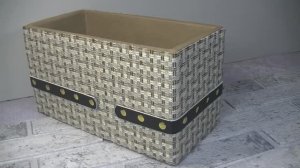 Стильный Органайзер из Коробки DIY Идеи .