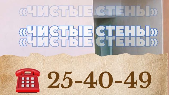 Промо Чистые стены ПРО64