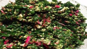 Пирог осетинский с ботвой