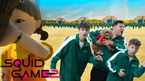 МЫ В ИГРЕ В КАЛЬМАРА 2!ПЛАТЯТ 1000 ДОЛЛАРОВ, ЧТОБЫ ВЫИГРАТЬ!