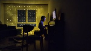 Игра на фортепиано (импровизация)