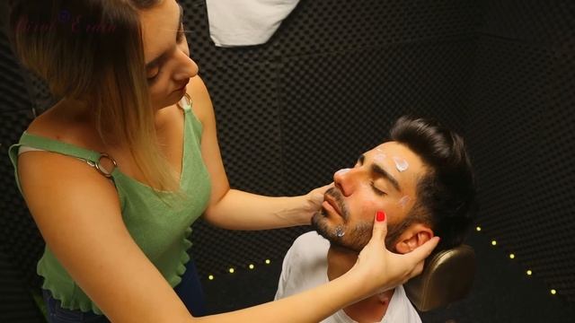 ASMR МАССАЖ ЛИЦА С УВЛАЖНЯЮЩИМ КРЕМОМ