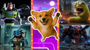 Вуди - ЕХЕ 🆚 Туалетчик Соник 3 🆚 Робот Молния Маккуин 🆚 Монстр-миньон