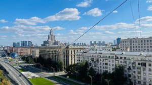 Видовая двухкомнатная квартира в Сталинском доме на Соколе!