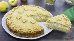 Нарядный, аппетитный, ароматный, лёгкий, сытный. ТВОРОЖНО-ЯБЛОЧНЫЙ ПИРОГ