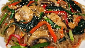 ФУНЧОЗА С КУРИЦЕЙ ПО-КОРЕЙСКИ