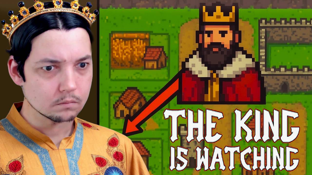 ЭТА ИГРА НАКАЗЫВАЕТ ЗА ТО, ЧТО ТЫ НЕ СМОТРИШЬ 💀 The King is Watching
