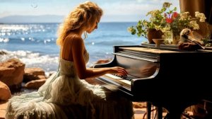 Целебная фортепианная музыка для глубокого сна_ Звуки воды для спокойной ночи