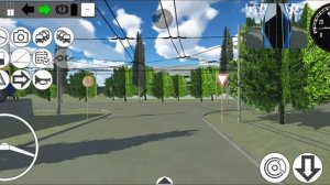 Micro-Trolleybus Simulator. Старый город. Неудачная поездка по маршруту №1