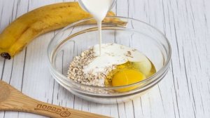 Овсяноблин с бананом